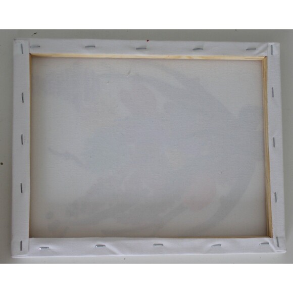 Small Colorful flowers Canvas Art Painting 9.5" x 12" - Picture 7 of 7